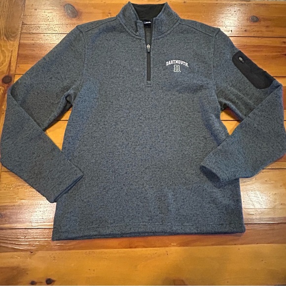 SzM Dartmouth Heathered Fleece Pullover - Picture 2 of 7